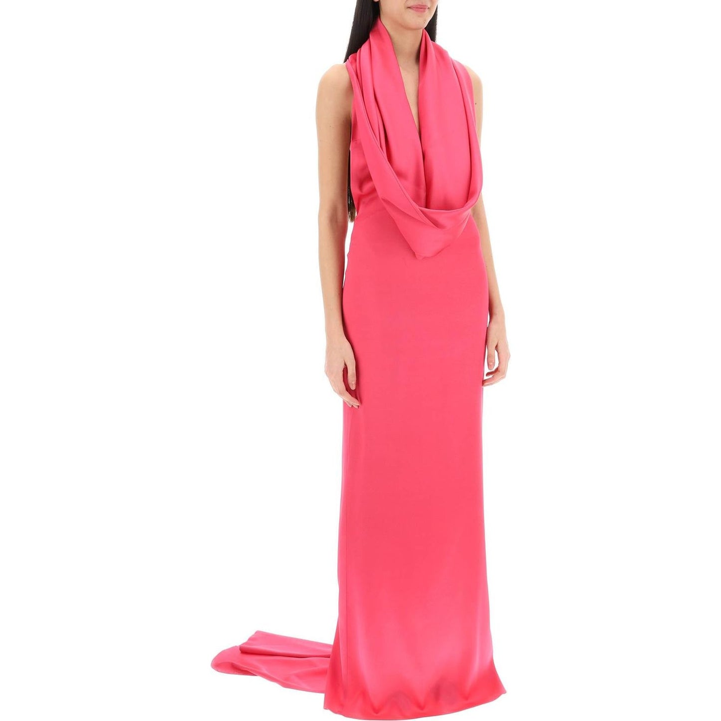 Giuseppe Di Morabito maxi gown with built-in hood Dresses Giuseppe Di Morabito