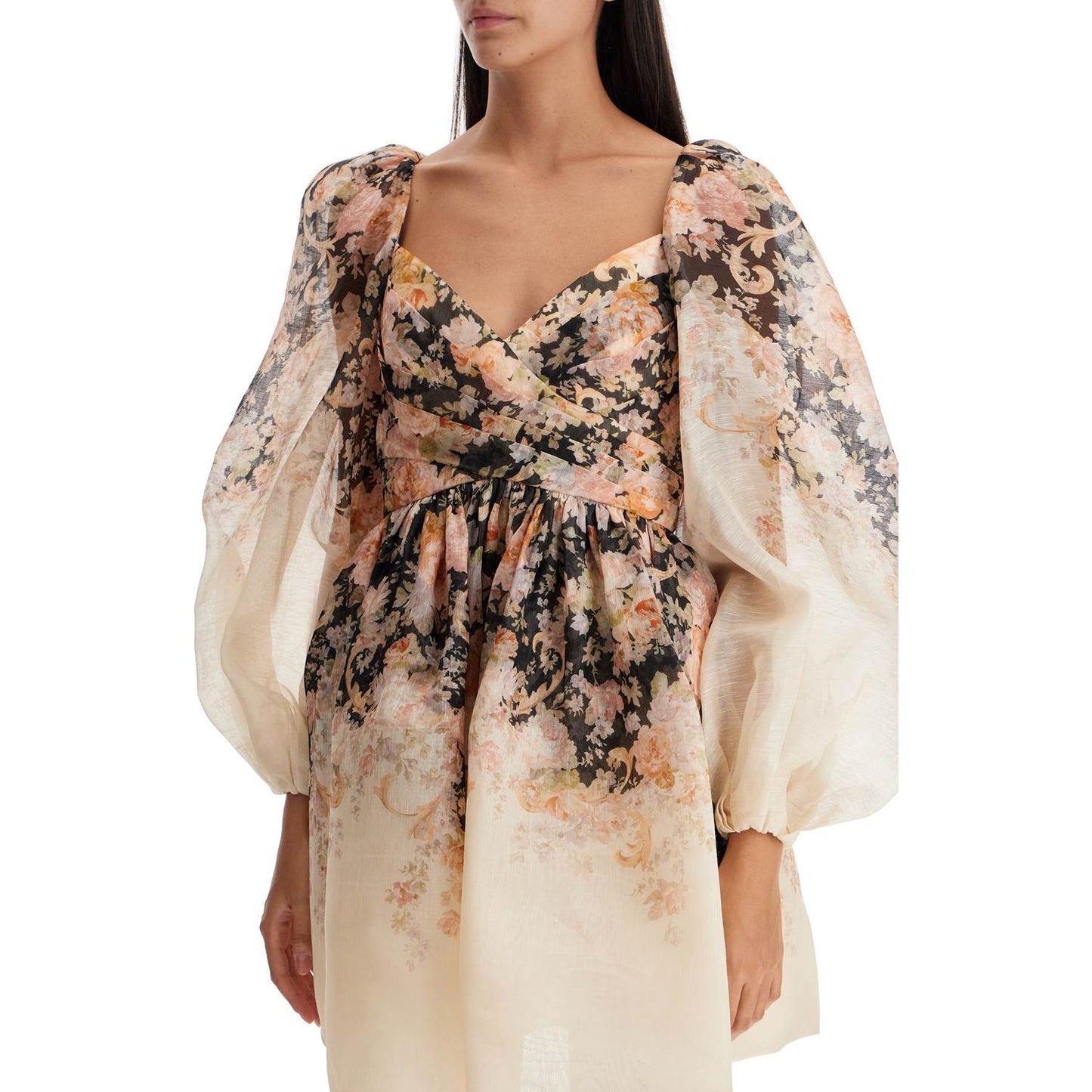 Zimmermann floral mini dress illustr Dresses Zimmermann