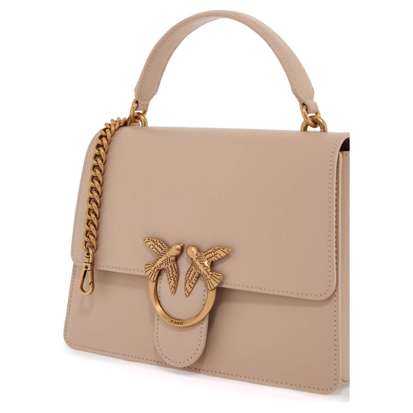 Pinko love one top handle classic light bag