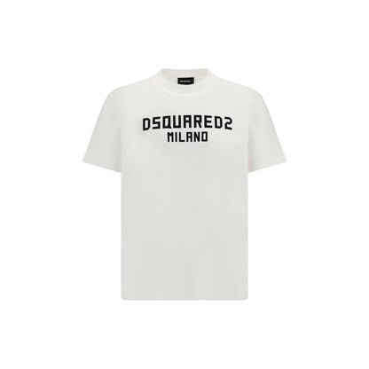 Dsquared² White Cotton T-Shirt 1728,72470364320,Clothing,Dsquared²,L,M,Men,New with tags,S,T-Shirts - Clothing,T-Shirts - T-Shirts - Clothing,White,XL