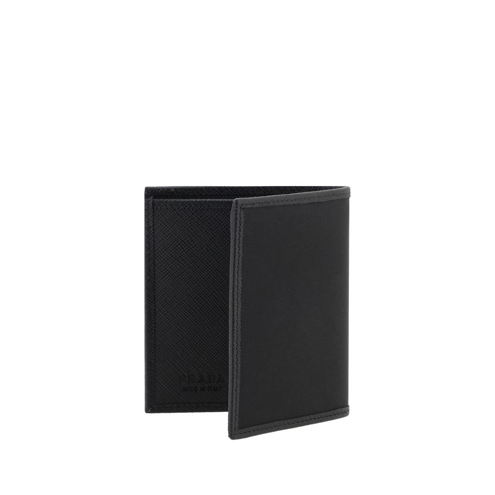 Prada Black Nylon Wallet 1728,72470364320,Accessories,Black,Men,New with tags,Prada,Wallets - Accessories,Wallets - Wallets - Accessories