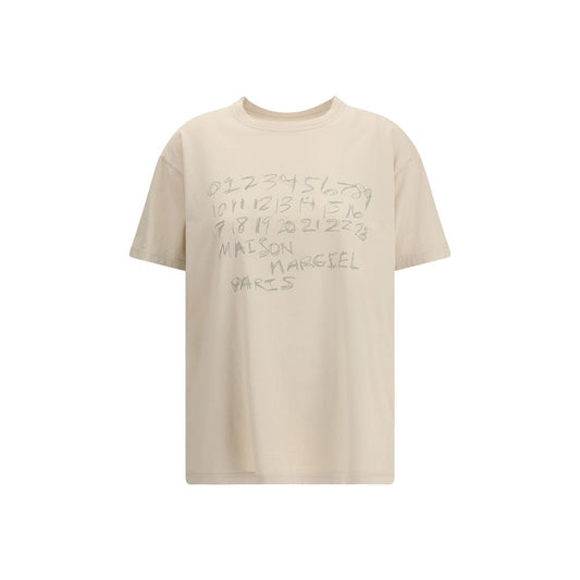 Margiela Beige Cotton T-Shirt1728,72470364320,Beige,Clothing,L,M,Margiela,New with tags,S,T-Shirts - Clothing,T-Shirts - T-Shirts - Clothing,Women,XL