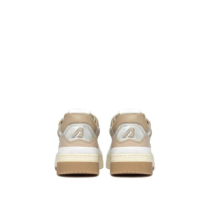 Autry White Leather Sneakers