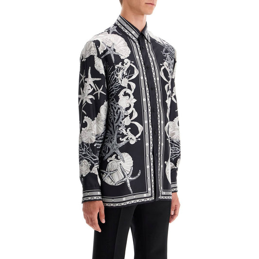 Versace barocco sea silk shirt Shirts Versace