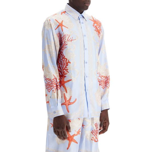 Versace barocco sea silk shirt Shirts Versace