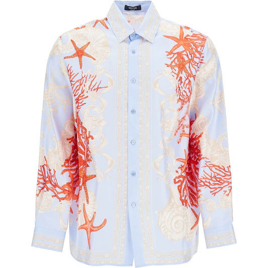 Versace barocco sea silk shirt Shirts Versace