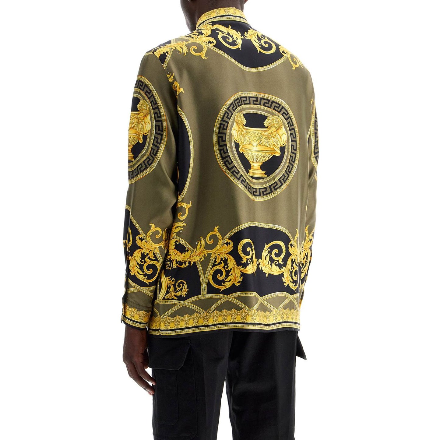 Versace barocco silk shirt