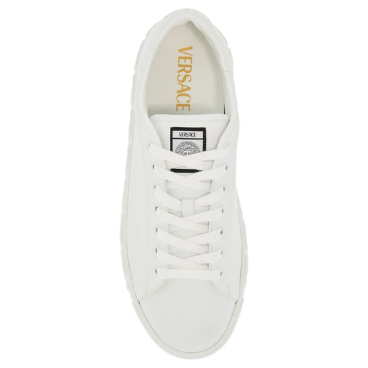 Versace "greca eco-leather Sneakers Versace