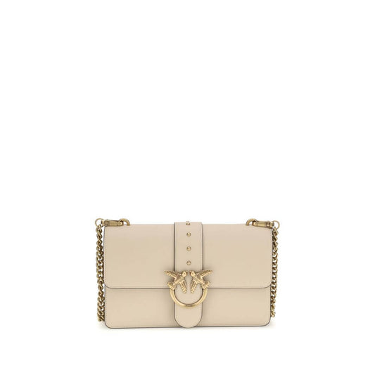 PINKO Beige Calf Leather Bos Taurus Shoulder Bag1728,72470364320,Bags,Beige,New with tags,PINKO,Shoulder Bags - Bags,Women