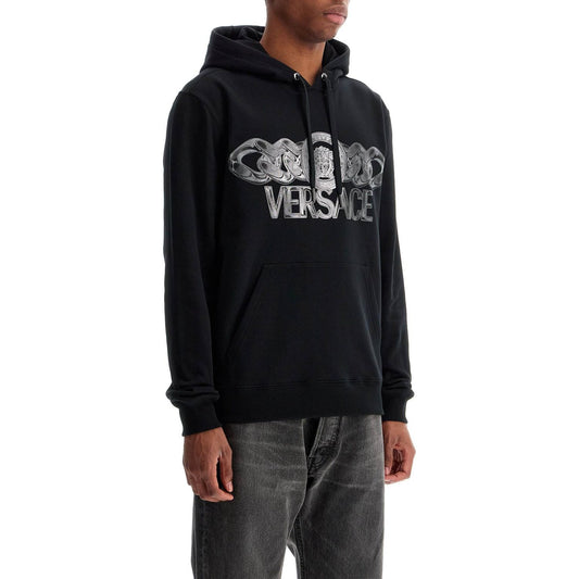 Versace 'hooded sweatshirt with medusa Topwear Versace