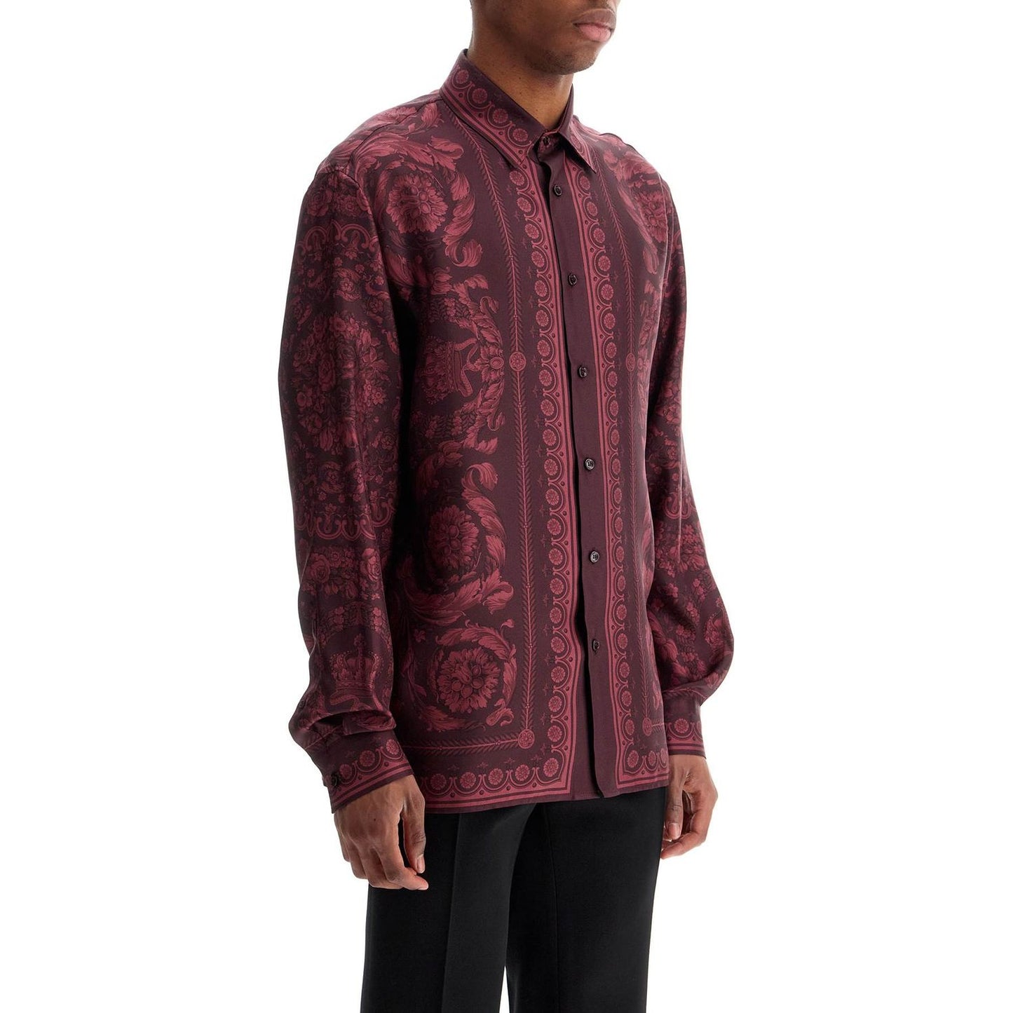 Versace baroque silk shirt Shirts Versace