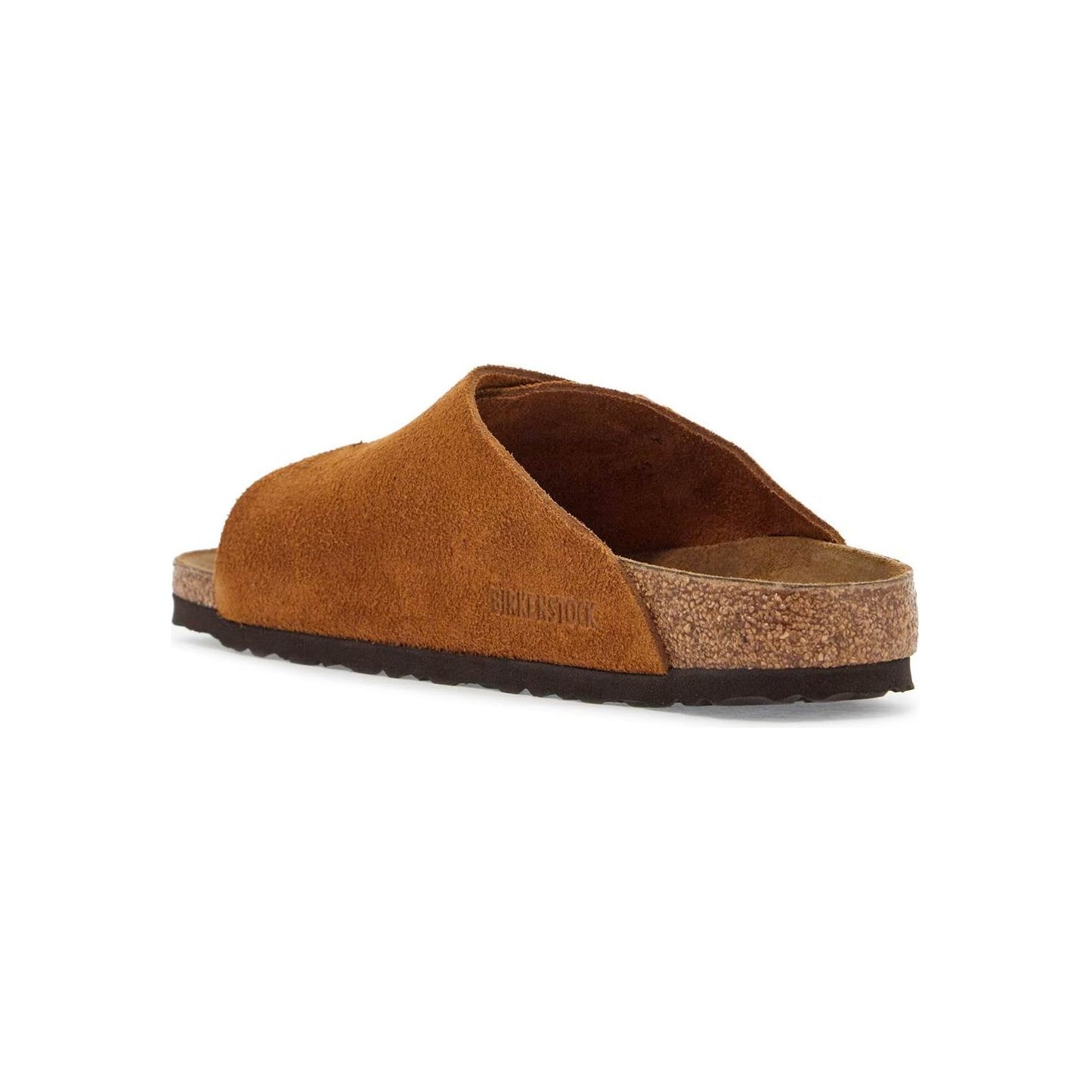 Birkenstock mink suede slippers with two adjustable straps Sandals Birkenstock