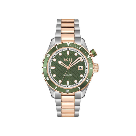 Hugo Boss Gray Stainless Steel Dress Watch 1728,67434610848,Accessories,Dress Watches - Watches - Accessories,Gray,Hugo Boss,Men,New with tags,Watches - Accessories
