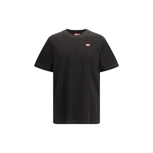 Diesel Black Cotton T-Shirt 1728,72470364320,Black,Clothing,Diesel,L,M,Men,New with tags,S,T-Shirts - Clothing,T-Shirts - T-Shirts - Clothing,XL