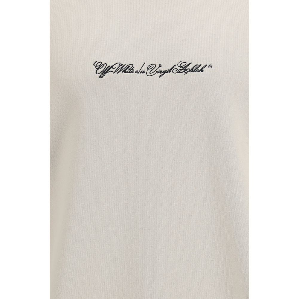 Off-White Beige Cotton Sweatshirt 1728,72470364320,Beige,Clothing,L,M,Men,New with tags,Off-White,S,Sweaters - Clothing,Sweatshirts - Sweaters - Clothing,XL