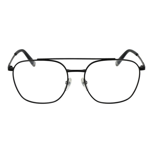 Fila Black Stainless Steel Glasses (Frames)