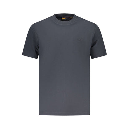 Hugo Boss Blue Cotton Men's Tshirt