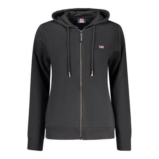 Norway 1963 Black Cotton Women's Sweatshirt