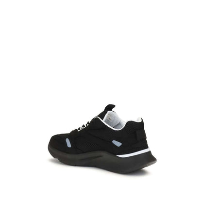 Valentino Garavani Black Fabric Athletic Sneakers