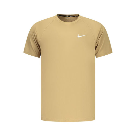 Nike Gold Poliestere Mens T-Shirt