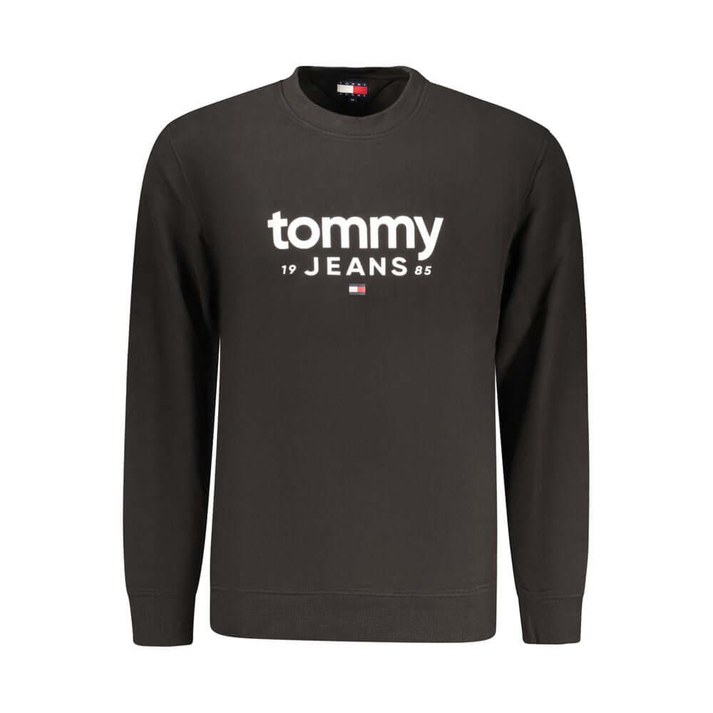 Tommy Hilfiger Black Cotton Sweatshirt