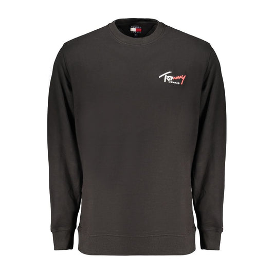 Tommy Hilfiger Black Cotton Sweatshirt