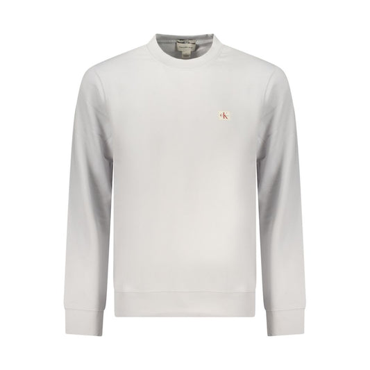 Calvin Klein Gray Cotton Sweatshirt