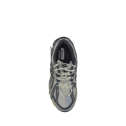 New Balance Silver Fabric Athletic Sneakers