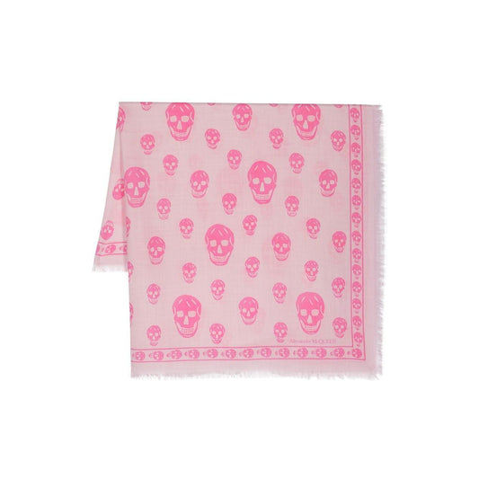 Alexander McQueen Scarfs Pink Scarves Hats & Gloves Alexander Mcqueen