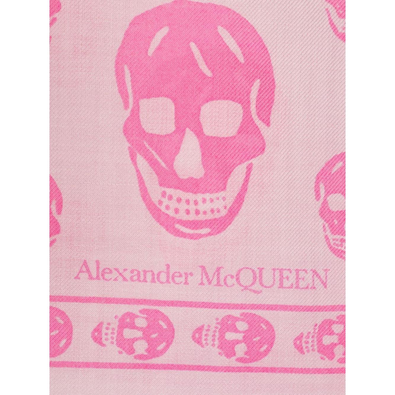 Alexander McQueen Scarfs Pink Scarves Hats & Gloves Alexander Mcqueen