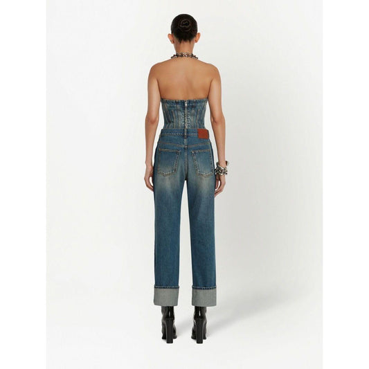 Alexander McQueen Jeans Blue Jeans Alexander Mcqueen