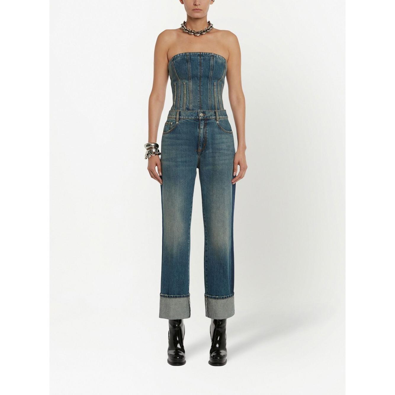 Alexander McQueen Jeans Blue Jeans Alexander Mcqueen