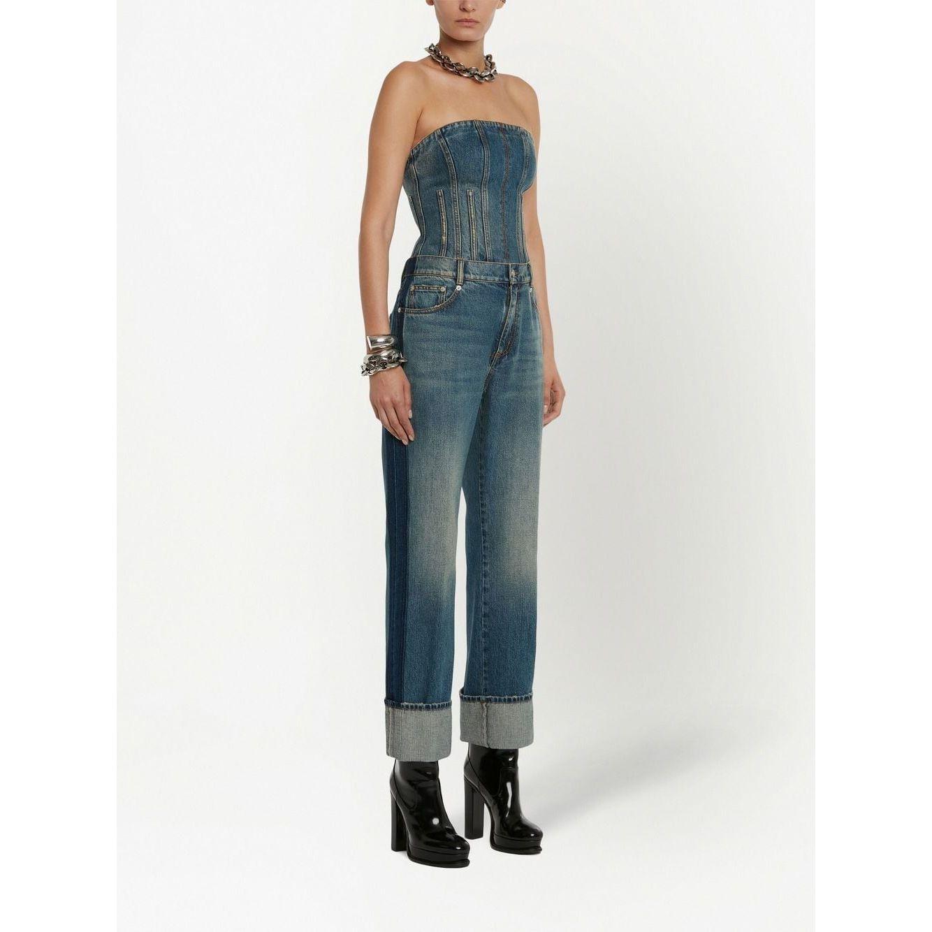 Alexander McQueen Jeans Blue Jeans Alexander Mcqueen