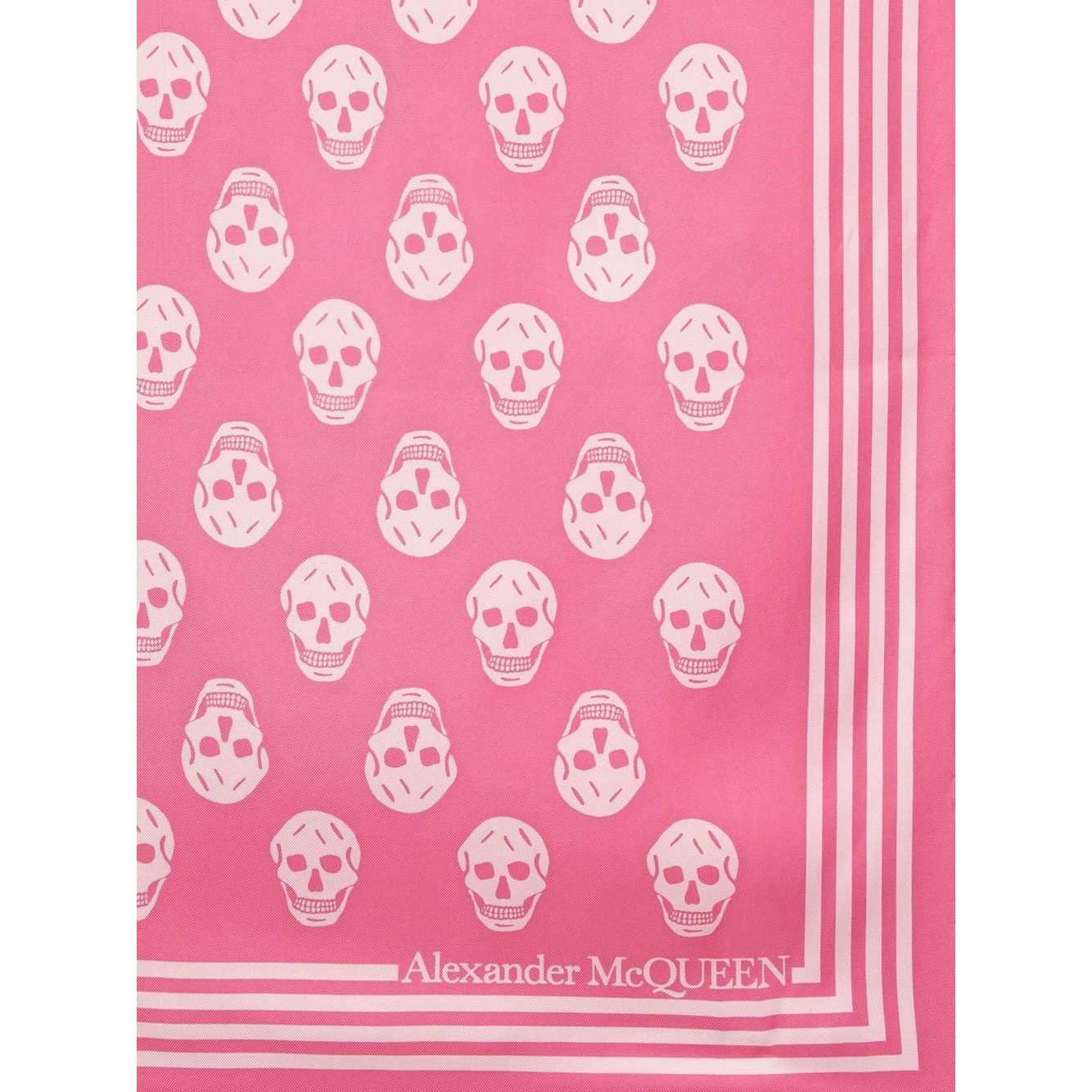 Alexander McQueen Scarfs Pink Scarves Hats & Gloves Alexander Mcqueen