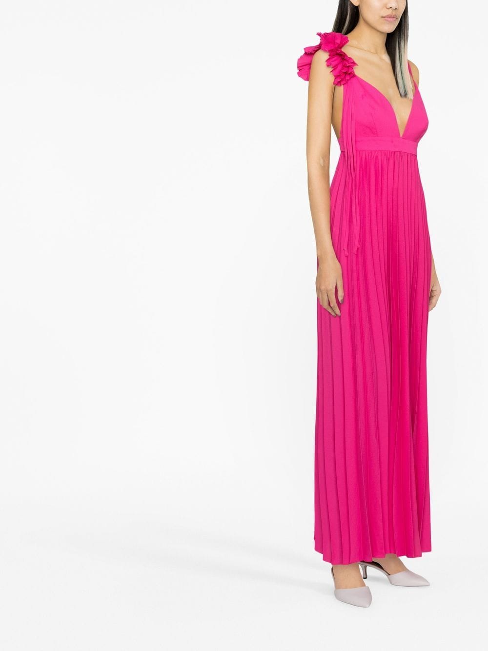 Parosh Palmer pleated maxi dress Dresses Parosh