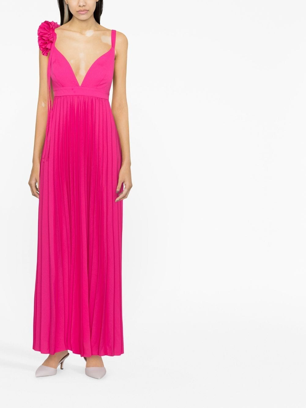 Parosh Palmer pleated maxi dress Dresses Parosh