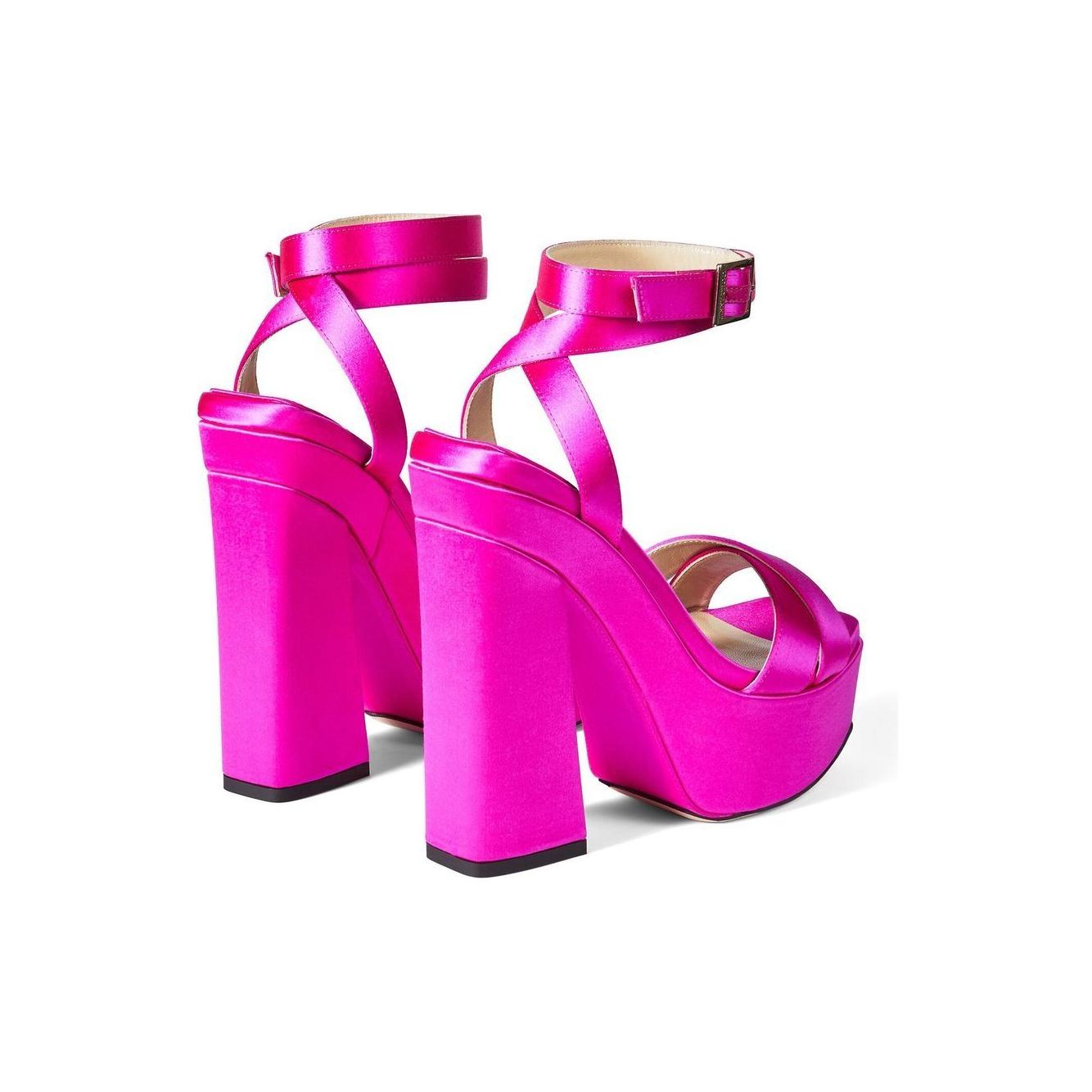 Jimmy Choo Sandals Fuchsia Sandals Jimmy Choo