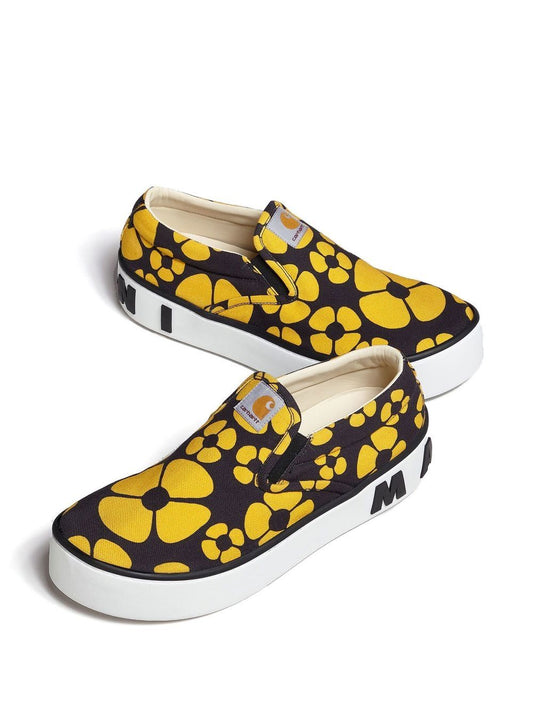 CARHARTT WIP X MARNI Sneakers Yellow Sneakers Carhartt Wip X Marni