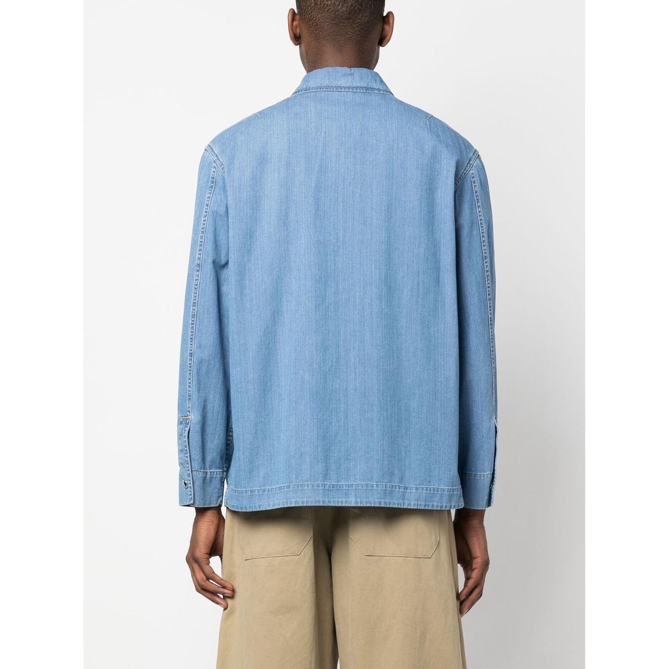 Lanvin Shirts Clear Blue Shirts Lanvin