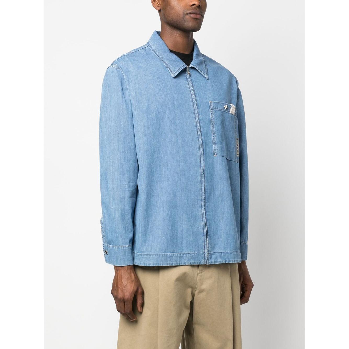 Lanvin Shirts Clear Blue Shirts Lanvin