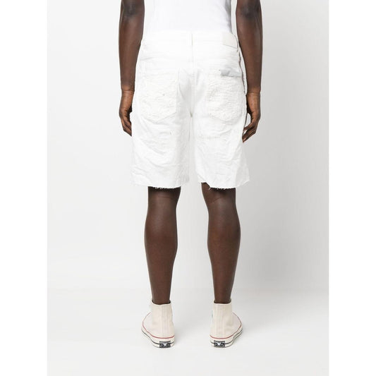 Purple Brand Shorts White Short trousers Purple Brand