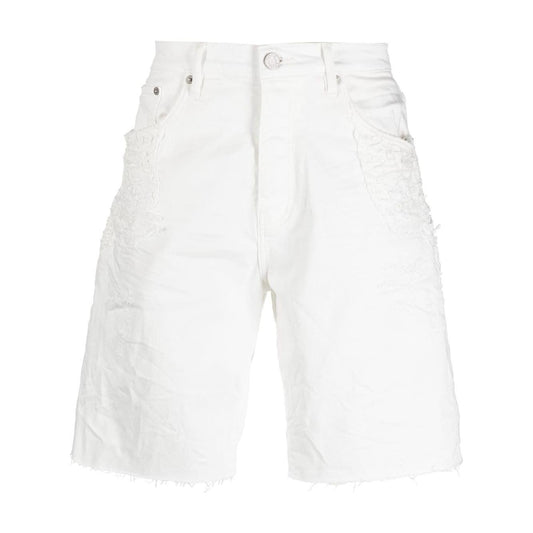 Purple Brand Shorts White Short trousers Purple Brand