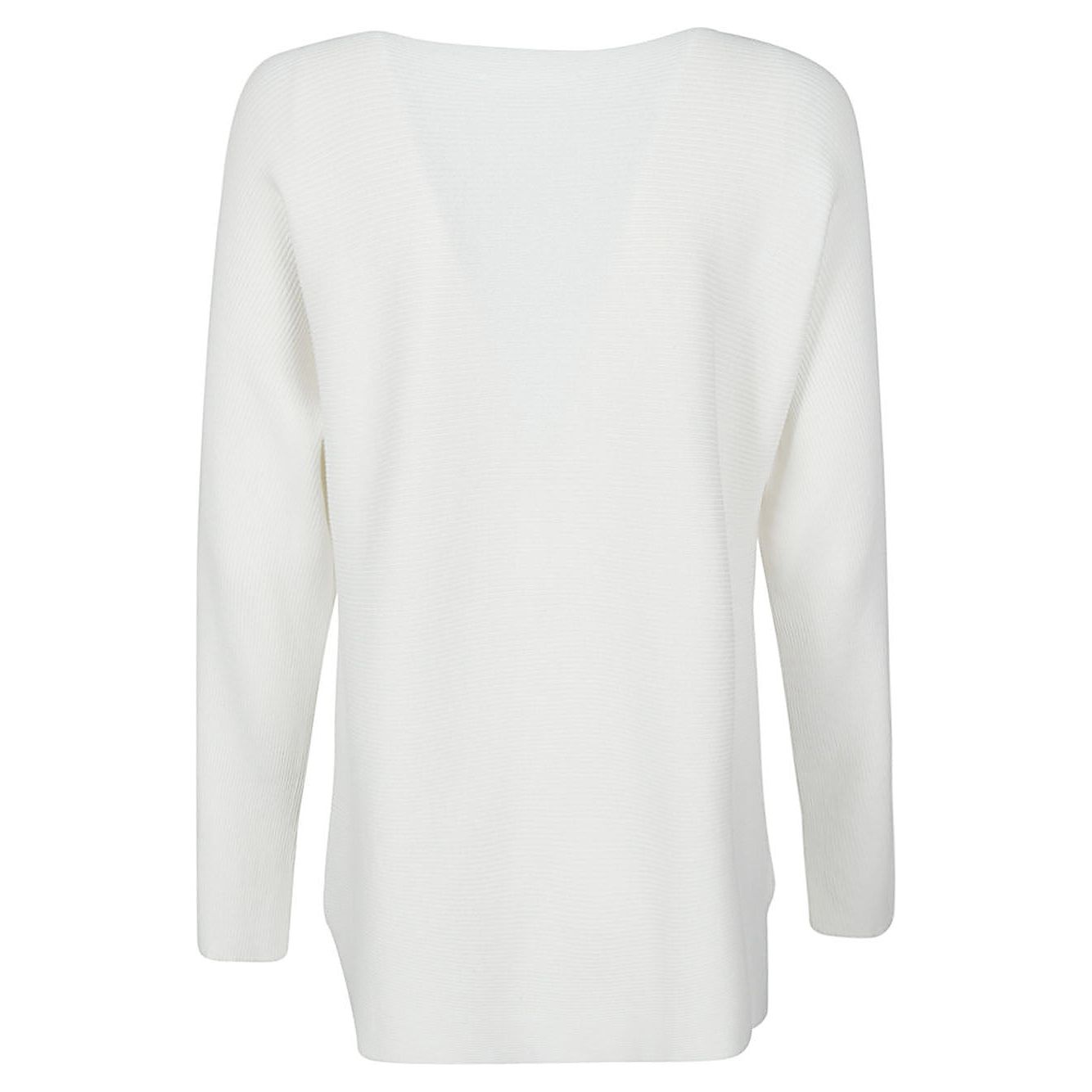 Liviana Conti Sweaters White Topwear Liviana Conti