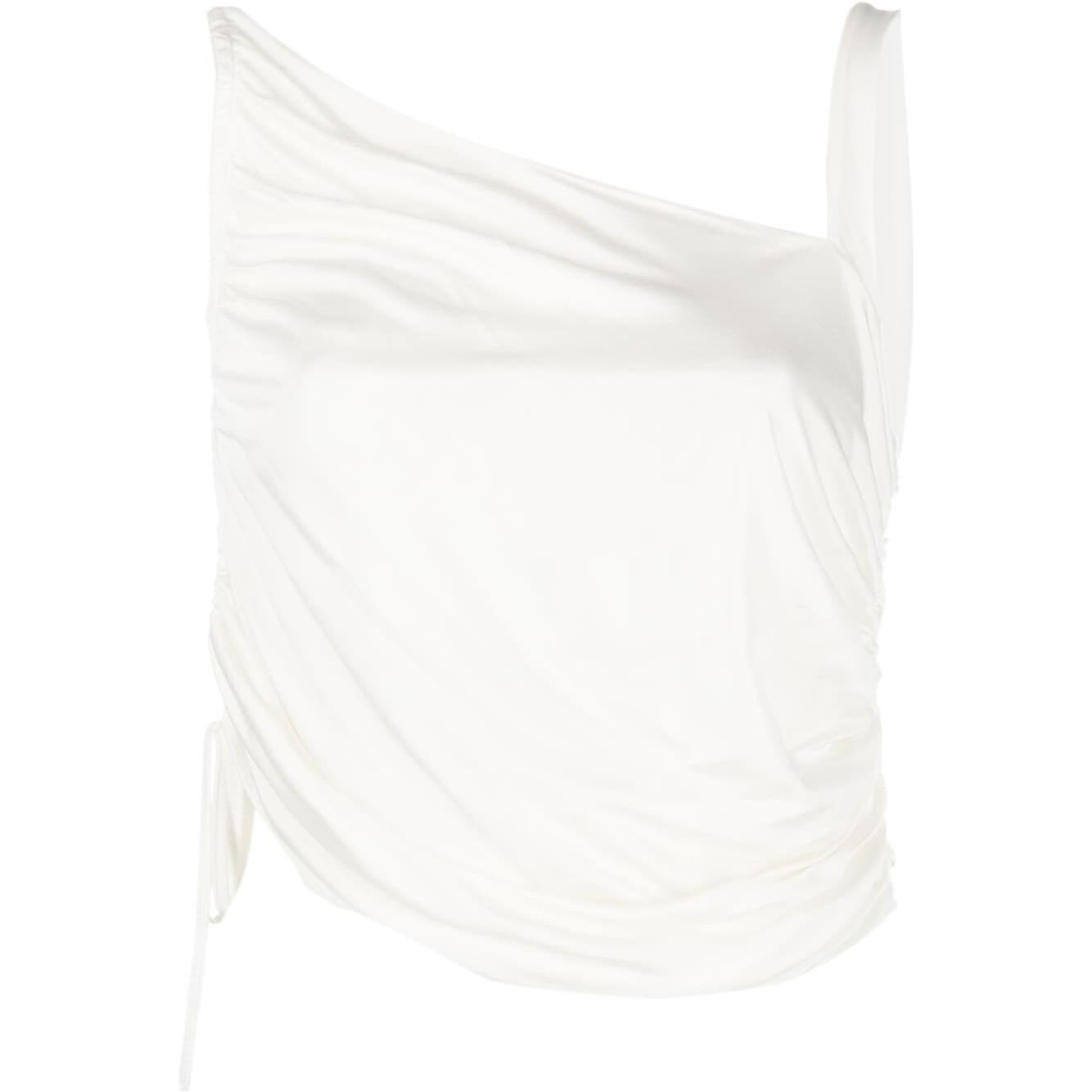 Andrea Adamo Top White Topwear Andrea Adamo