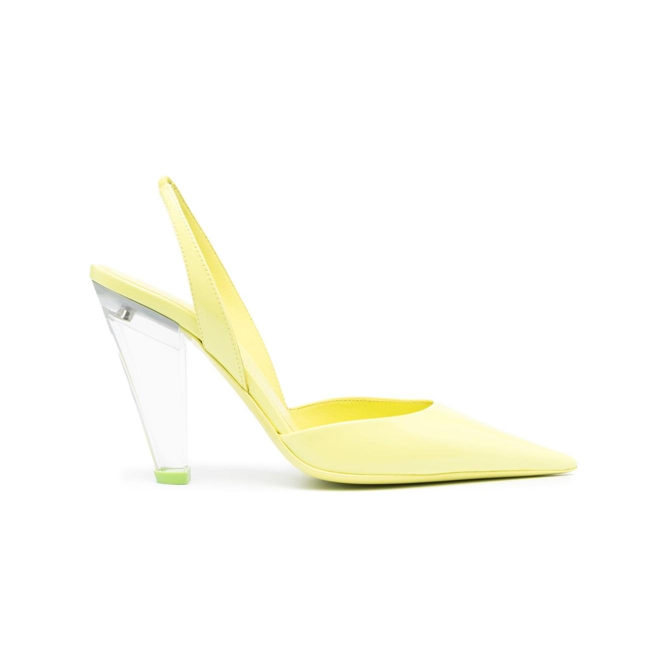 3JUIN With Heel Yellow Medium Heel 3Juin