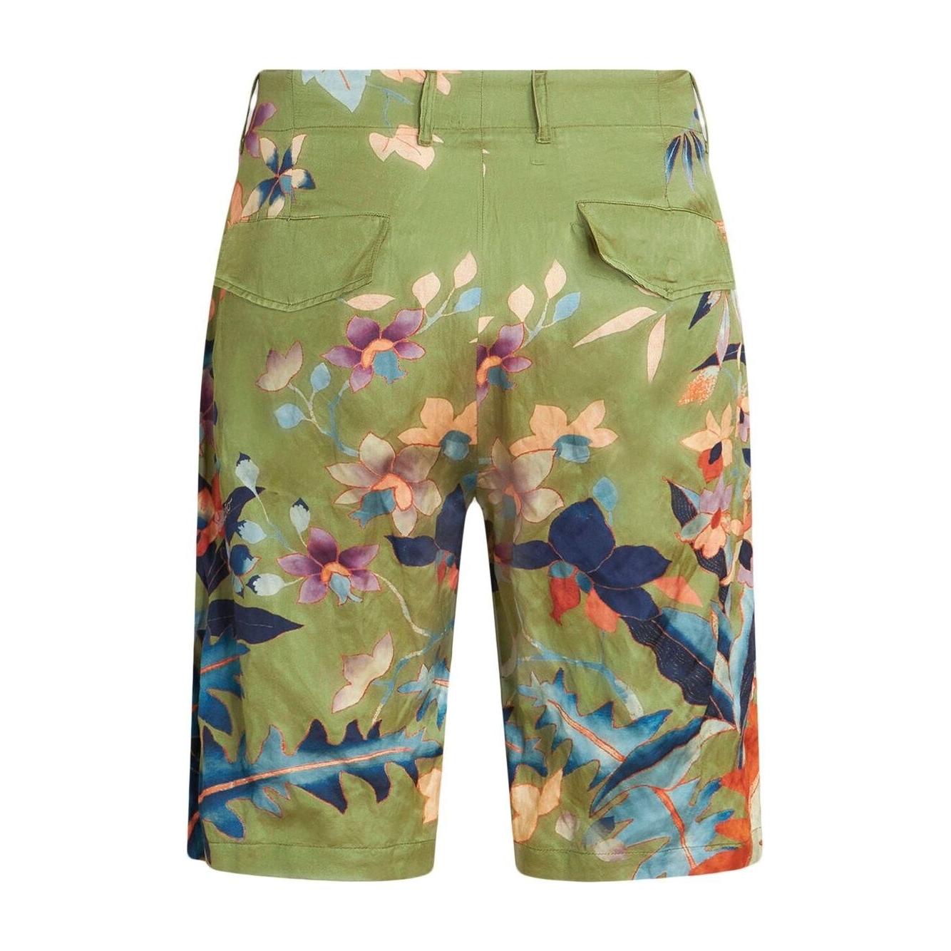 Etro Shorts Green Short trousers Etro