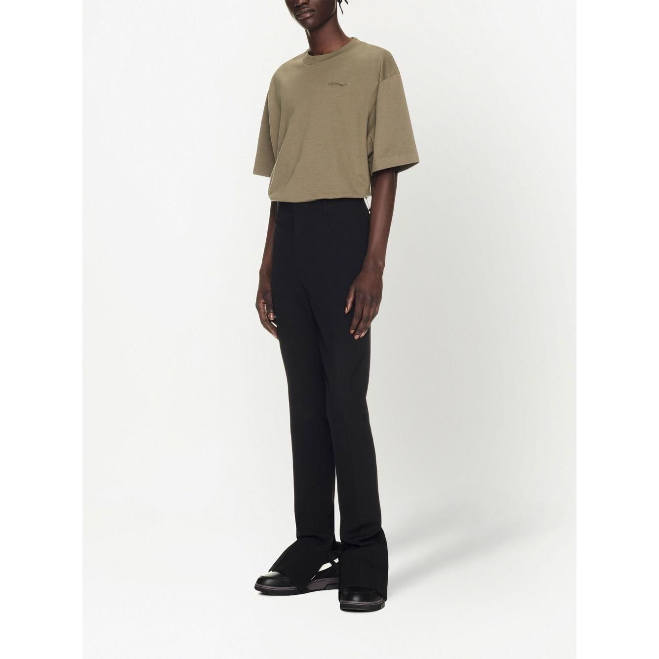 Off-White Trousers Black Trousers Off White