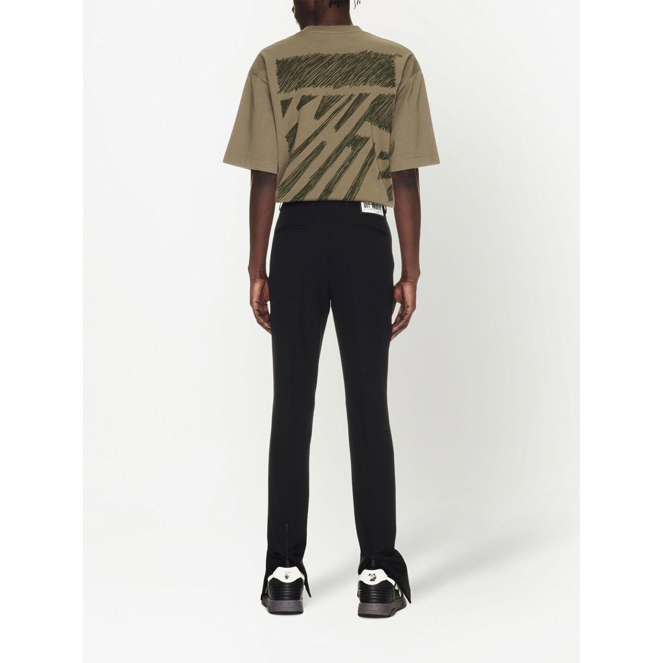 Off-White Trousers Black Trousers Off White