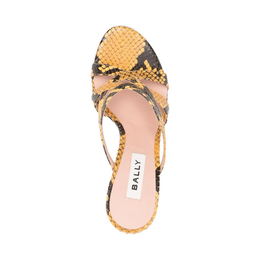 Bally Sandals Yellow Sandals Bally