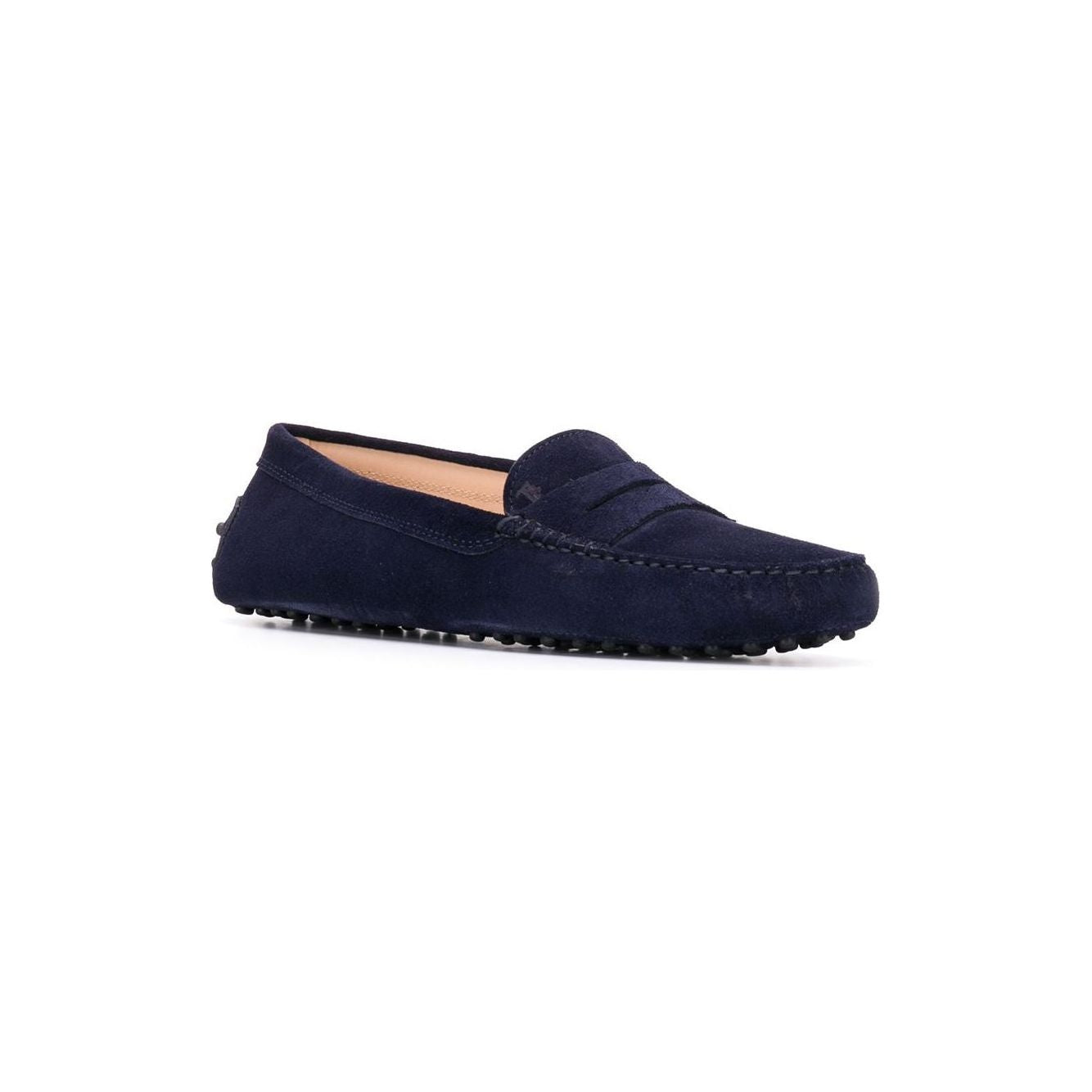 Tod's Flat shoes Blue Moccasins Tod'S